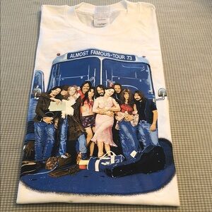 2000 Almost Famous Movie Promo L Tee Stillwater Eagles Led Zeppelin #1106